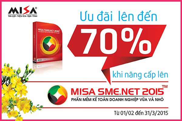 Phần mềm kế toán MISA SME – 27 năm số 1 Việt Nam