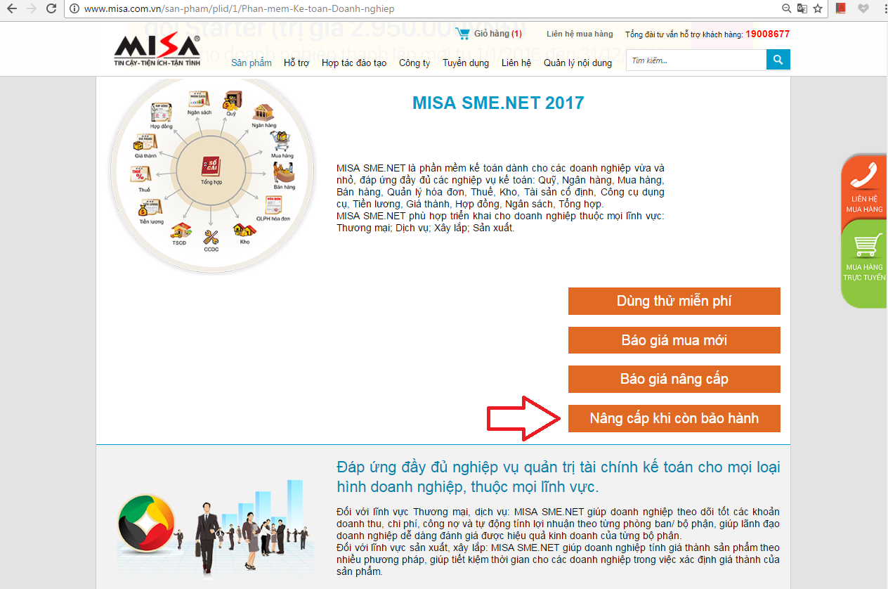 Phần mềm kế toán MISA SME – 27 năm số 1 Việt Nam