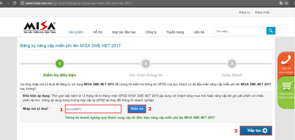 Phần mềm kế toán MISA SME – 27 năm số 1 Việt Nam