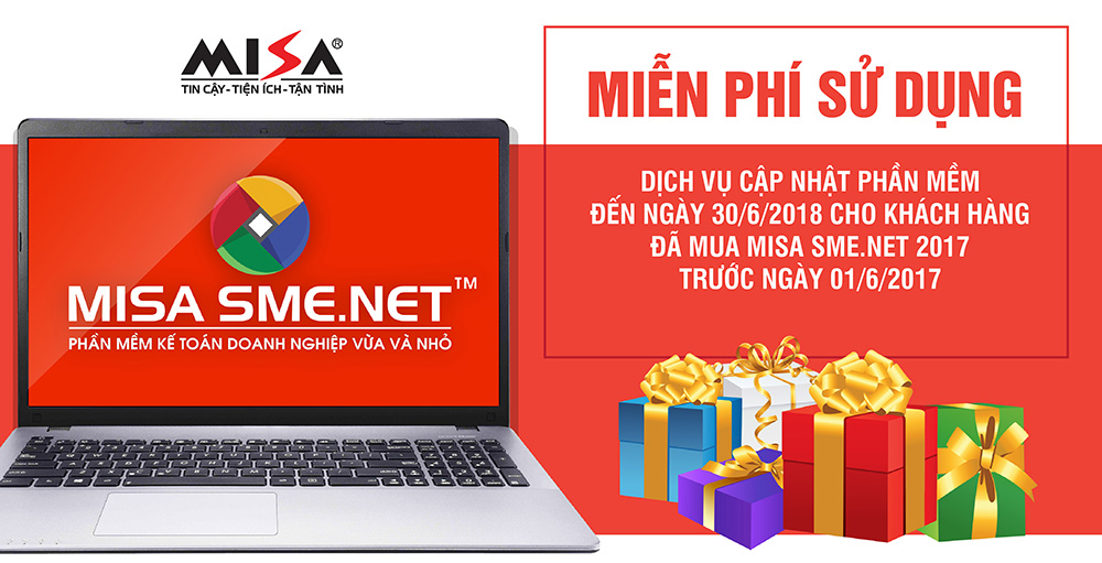 Phần mềm kế toán MISA SME – 27 năm số 1 Việt Nam