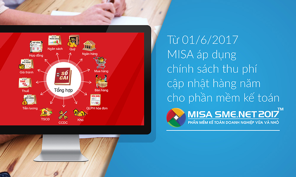 Phần mềm kế toán MISA SME – 27 năm số 1 Việt Nam