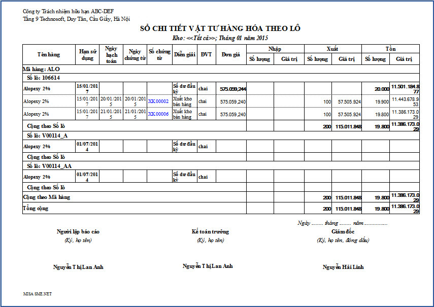 Phần mềm kế toán MISA SME – 27 năm số 1 Việt Nam