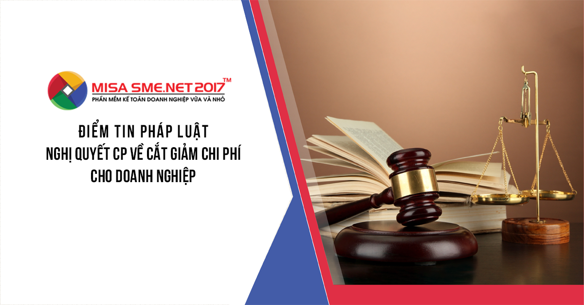 nghị quyết cắt giảm chi phí cho doanh nghiệp