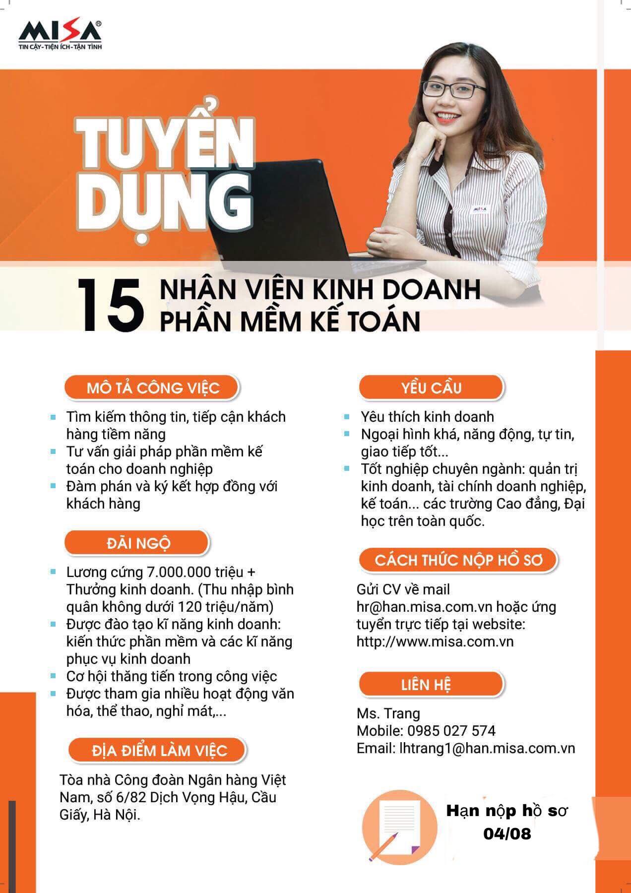 Phần mềm kế toán MISA SME – 27 năm số 1 Việt Nam