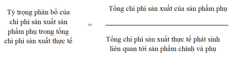 Phương pháp loại trừ giá trị sản phẩm phụ