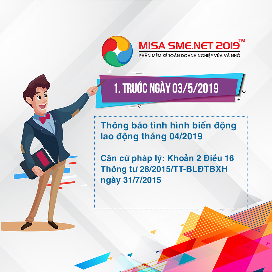 công việc kế toán cần làm tháng 5/2019