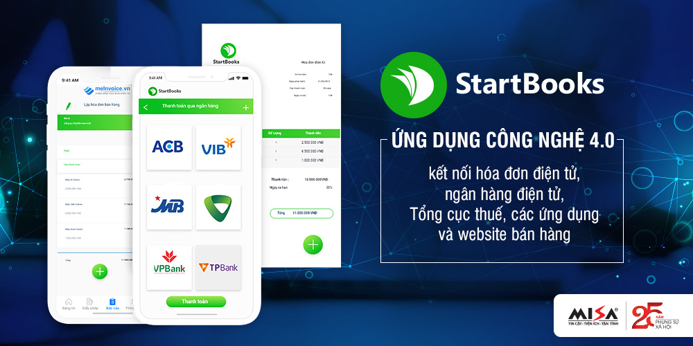 phần mềm kế toán doanh nghiệp siêu nhỏ Startbooks.vn