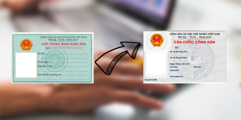 thủ tục thuế chuyển đổi từ chứng minh thư sang căn cước công dân