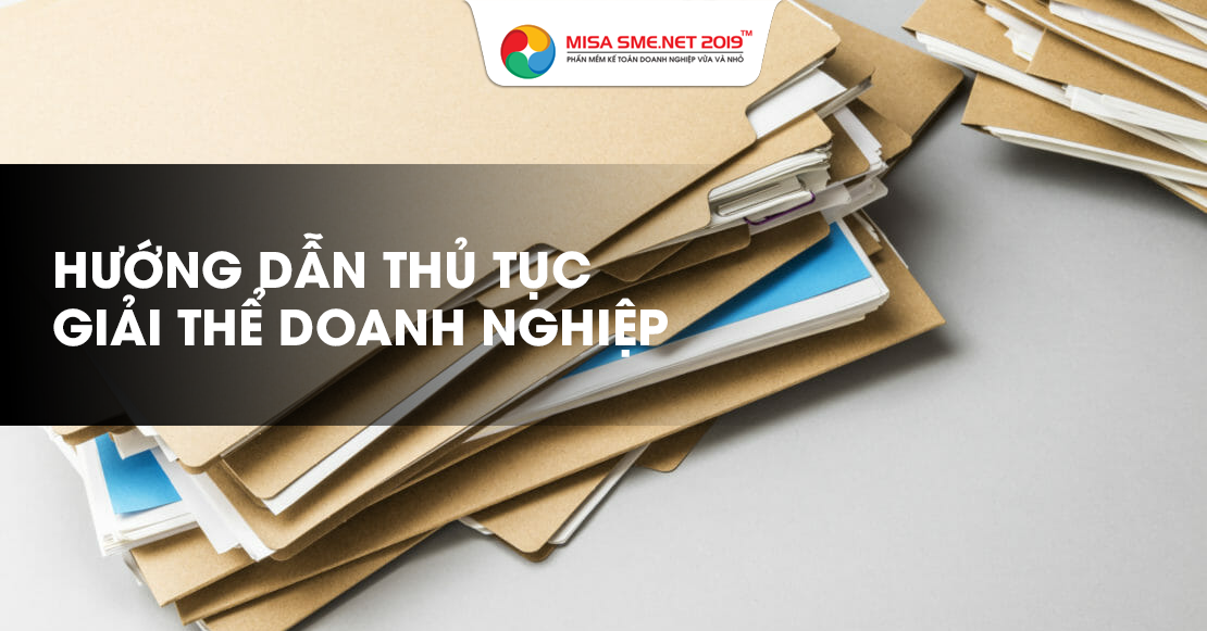 hướng dẫn thủ tục giải thể cho doanh nghiệp