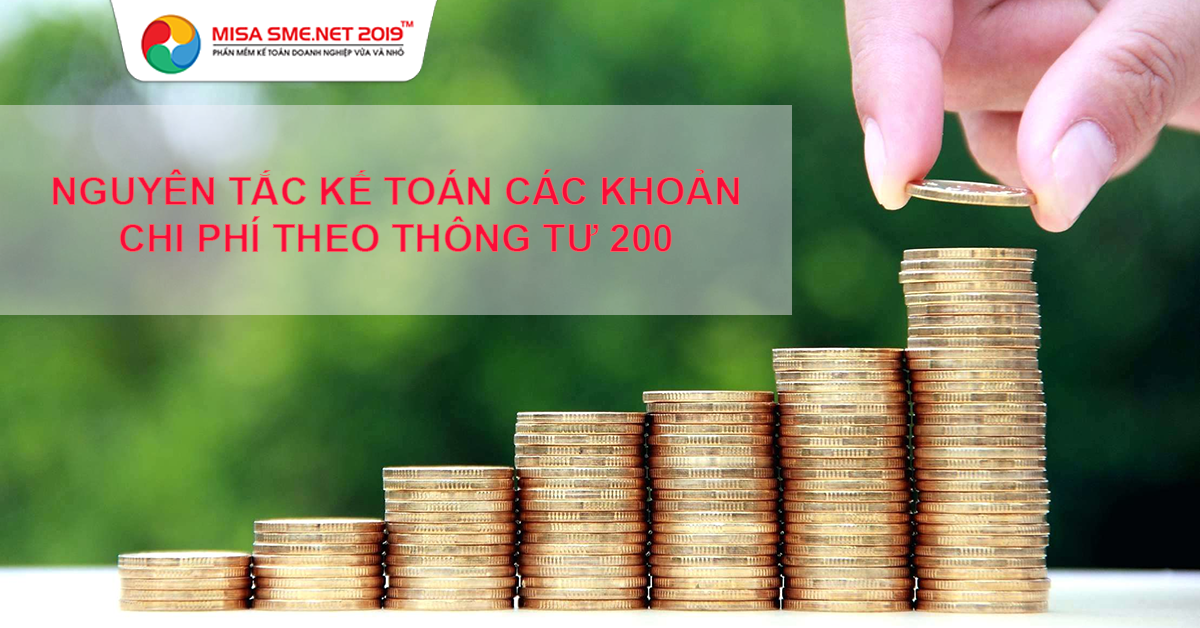 nguyên tắc chi phí theo thông tư 200