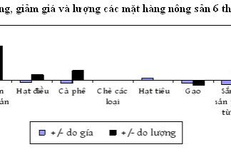 Xuất khẩu 6 tháng đầu năm: Mức tăng chủ yếu do lượng