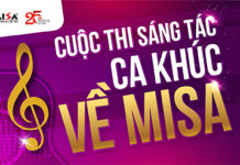 Sáng tác ca khúc về MISA với tổng giải thưởng lên đến 400 triệu đồng