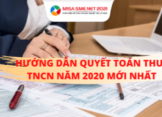 quyết toán thuế TNCN 2020