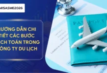 Hướng dẫn chi tiết các bước hạch toán trong công ty du lịch