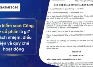 Ban kiểm soát công ty cổ phần là gì? Trách nhiệm và quy chế hoạt động