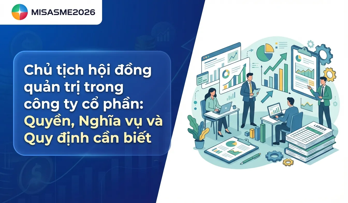 quyền và nghĩa vụ chủ tịch hội đồng quản trị công ty cổ phần