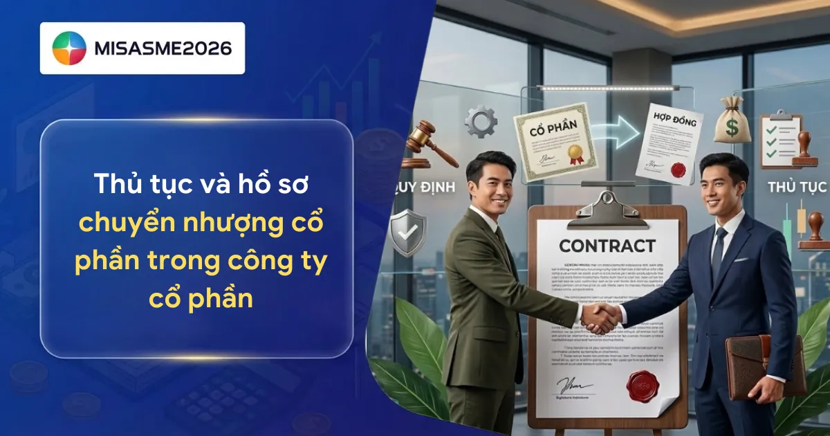 Chuyển nhượng cổ phần trong công ty cổ phần