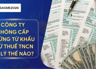 Công ty không cấp chứng từ khấu trừ thuế TNCN xử lý thế nào?