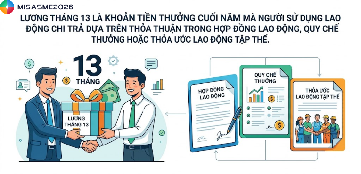 lương tháng 13 có tính thuế tncn không