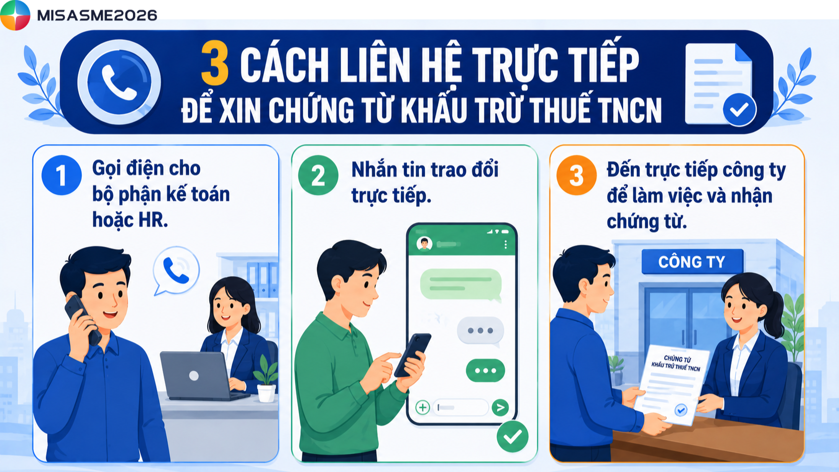 Xin chứng từ khấu trừ thuế TNCN ở công ty cũ