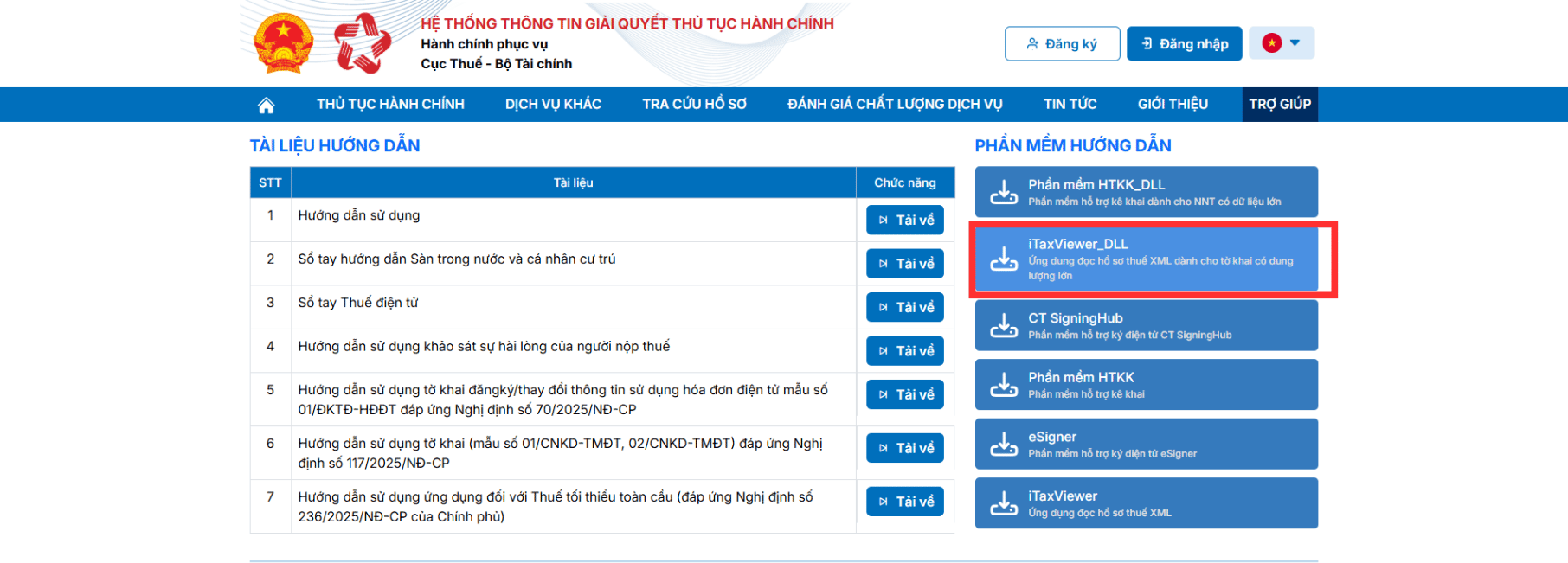mở file xml thuế