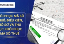 Khôi phục mã số thuế: Điều kiện, hồ sơ và thủ tục cần biết