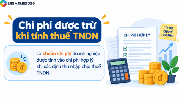 chi phí không được trừ khi tính thuế tndn