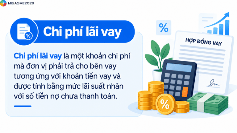 chi phí lãi vay được trừ khi tính thuế tndn