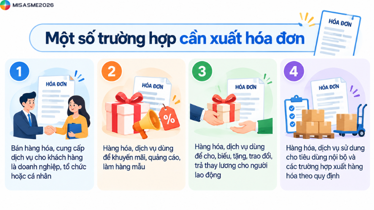 xuất hóa đơn điện tử misa