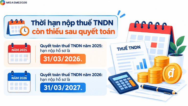 hạn nộp thuế tndn 2025
