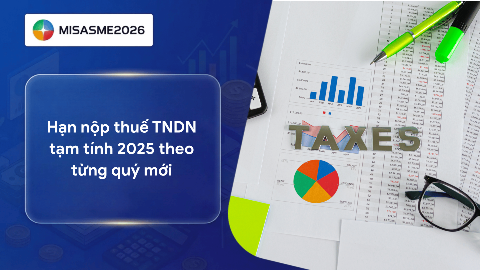 Hạn nộp thuế TNDN tạm tính 2025 theo từng quý mới nhất hạn nộp thuế tndn