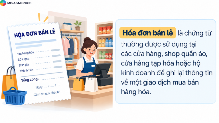 hóa đơn bán lẻ