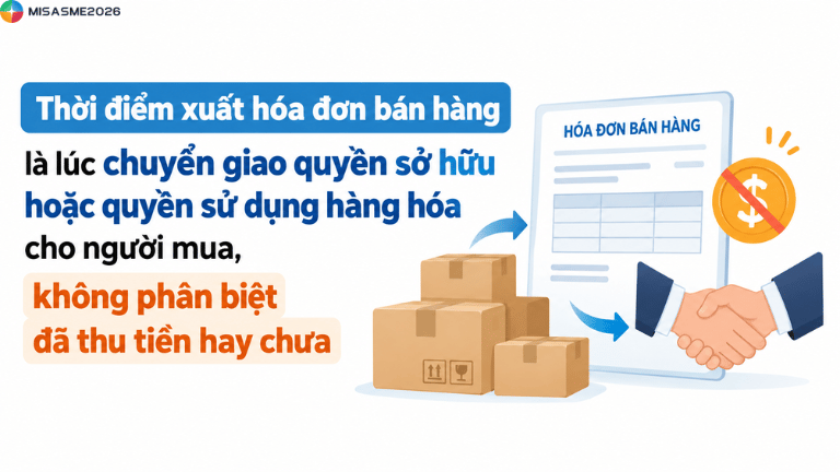 thời điểm xuất hóa đơn theo nghị định 70