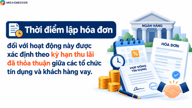 quy định về thời điểm xuất hóa đơn mới nhất