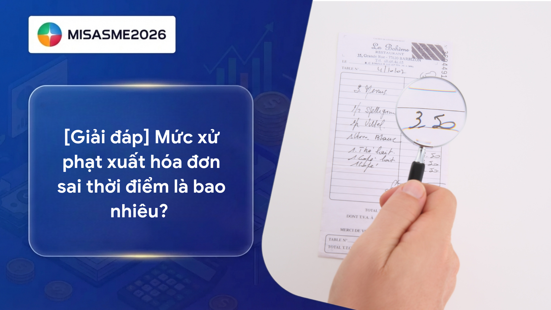 xuất hóa đơn sai thời điểm